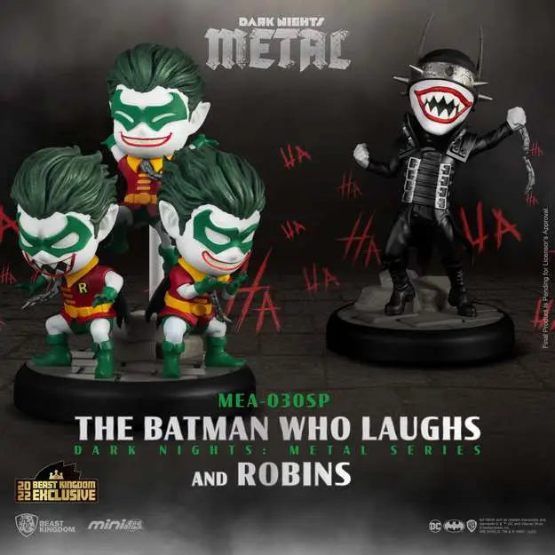 [PREORDINE] Mini Egg Attack Batman Who Laughs & Robin - Beast Kingdom