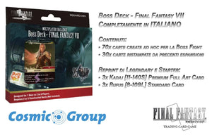 [PREORDINE] FFTCG Boss Deck Final Fantasy VII (6) - Gioco di Carte
