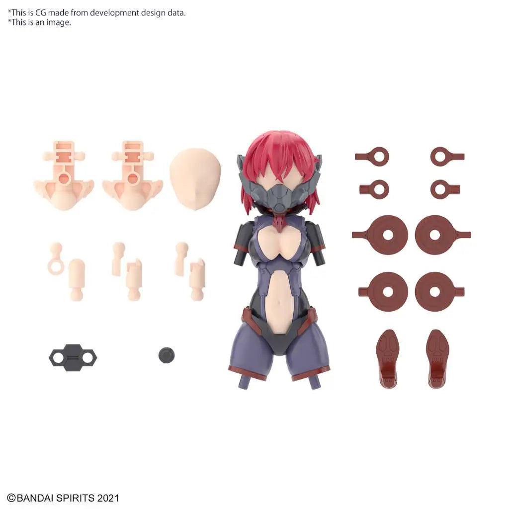 [PREORDINE] 30MS Option Parts Set 6 Chaser Costume Colore C - Bandai Model Kit