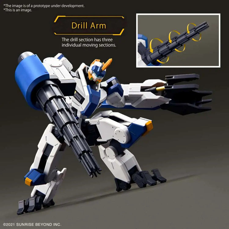 [PREORDINE] HG MAILES BYAKUCHI DRILL & CLAW ARM 1/72 - Model Kit Bandai