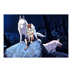 [PREORDINE] Puzzle Principessa Mononoke San e Moro 1000 Pezzi Studio Ghibli