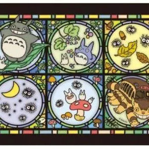 [PREORDINE] Puzzle Studio Ghibli Totoro Vetro Colorato 208 Pezzi