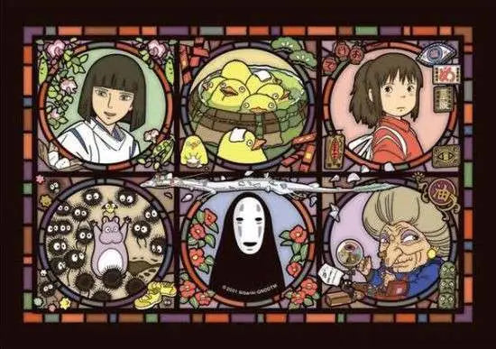 [PREORDINE] Puzzle Studio Ghibli Spirited Away 208 Pezzi Stained Glass