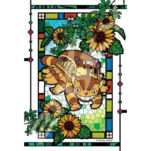 [PREORDINE] Puzzle 3D Gatto-Bus Totoro 126 Pezzi Effetto Vetro Colorato