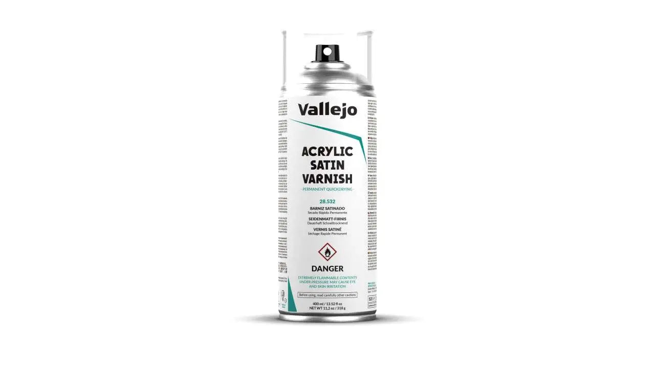[PREORDINE] Vallejo Satin Varnish Spray 28532 - Vernice Protettiva Satinata