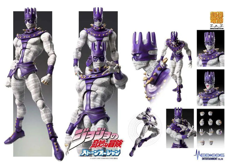 [PREORDINE] JOJO BIZARRE ADVENTURE 6 Stone Ocean - Action Figure Chozokado
