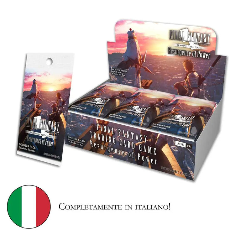 [PREORDINE] FFTCG Resurgence of Power Box (36 Bustine) ITA