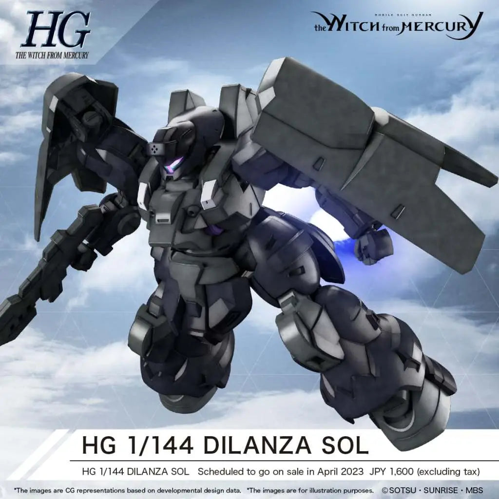 [PREORDINE] HG DILANZA SOL 1/144 - Mobile Suit Gundam: The Witch From Mercury