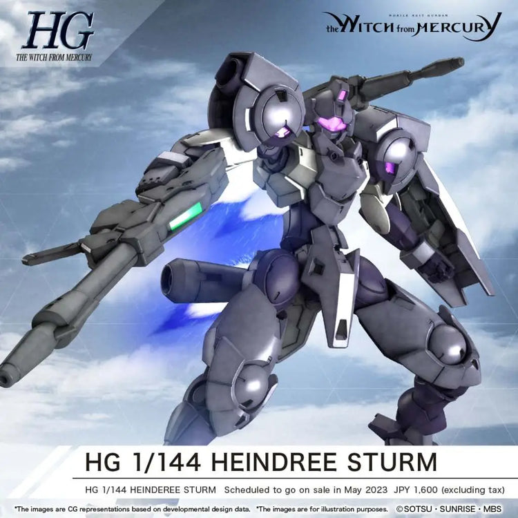 [PREORDINE] HG HEINDREE STURM 1/144 - Model Kit Gundam The Witch From Mercury