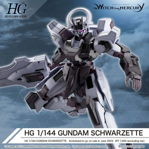[PREORDINE] HG Gundam Schwarzette 1/144 - Model Kit Gunpla Bandai