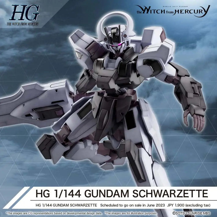 [PREORDINE] HG Gundam Schwarzette 1/144 - Model Kit Gunpla Bandai