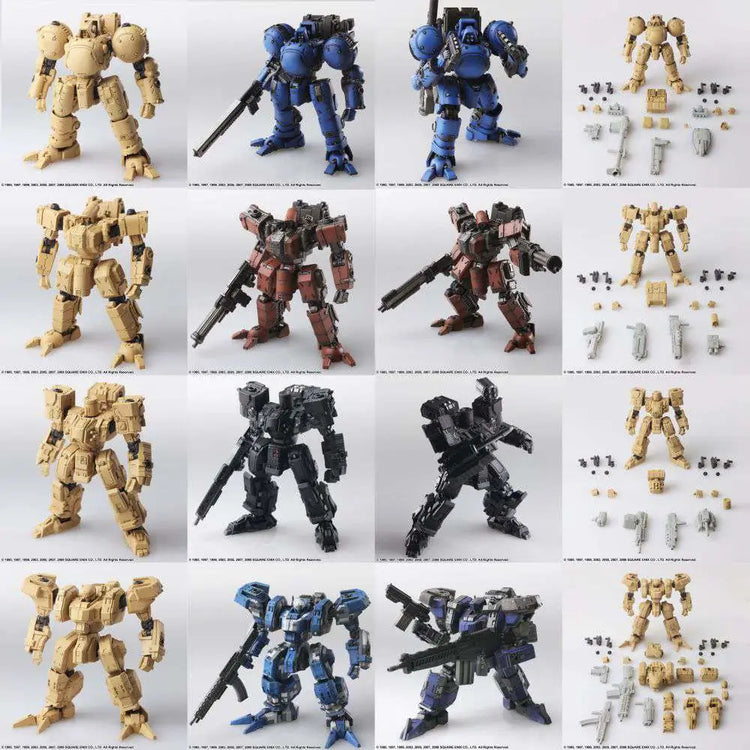 [PREORDINE] Front Mission Structure Arts Vol.4 Display Set (4 Model Kit)