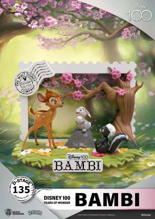 [PREORDINE] D-STAGE DISNEY 100 YEARS BAMBI Statua Beast Kingdom