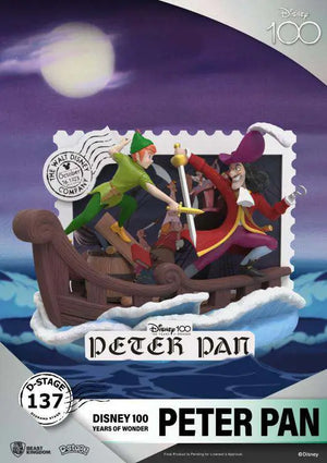 [PREORDINE] Statua D-Stage Disney 100 Anni Peter Pan - Beast Kingdom