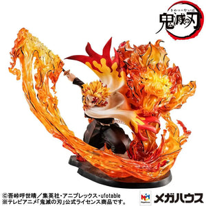 [PREORDINE] Demon Slayer Kyojuro Rengoku Flame Breath G.E.M. Statua Megahouse