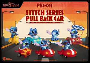 [PREORDINE] Stitch Pull Back Car Blind Box Display (6) - Beast Kingdom