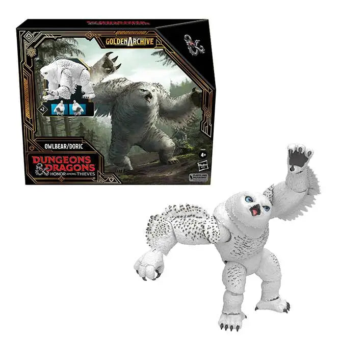 [PREORDINE] D&D Golden Archive Owlbear/Doric Action Figure
