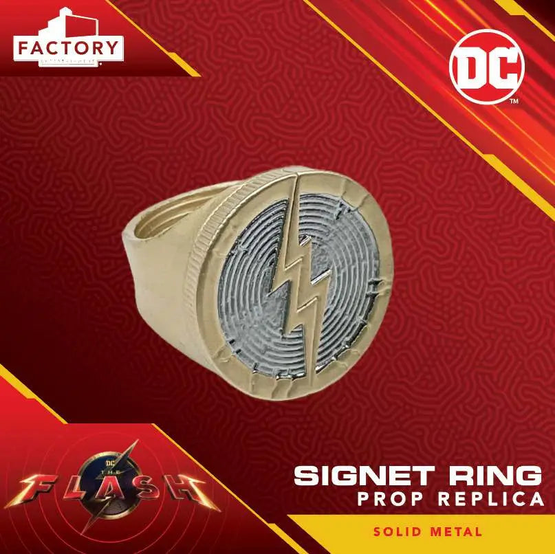 [PREORDINE] The Flash - Anello Sigillo Prop Replica Ufficiale