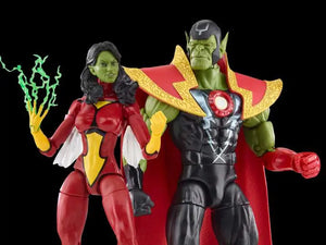 [PREORDINE] Marvel Legends: Skrull Queen & Super-Skrull Action Figure - Hasbro