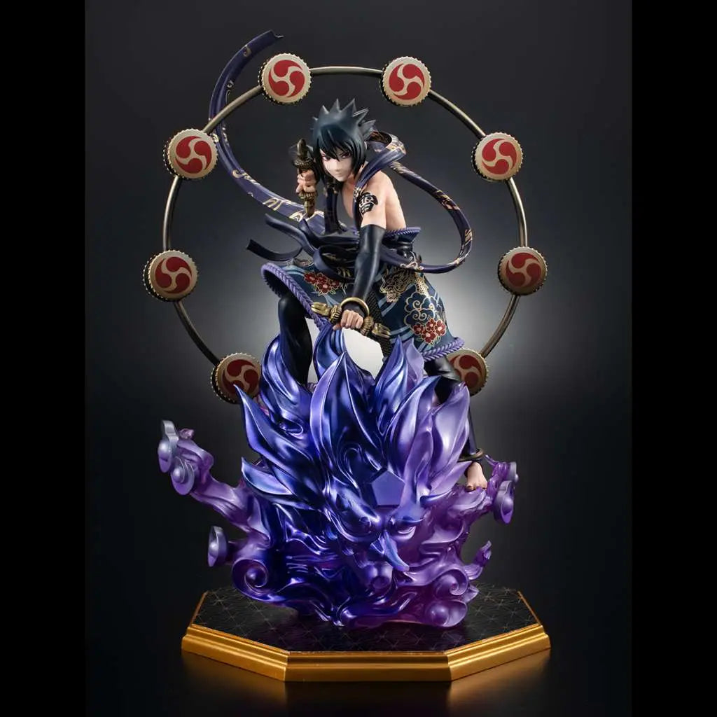 [PREORDINE] Statua Naruto Shippuden Sasuke Thunder God G.E.M. - Megahouse