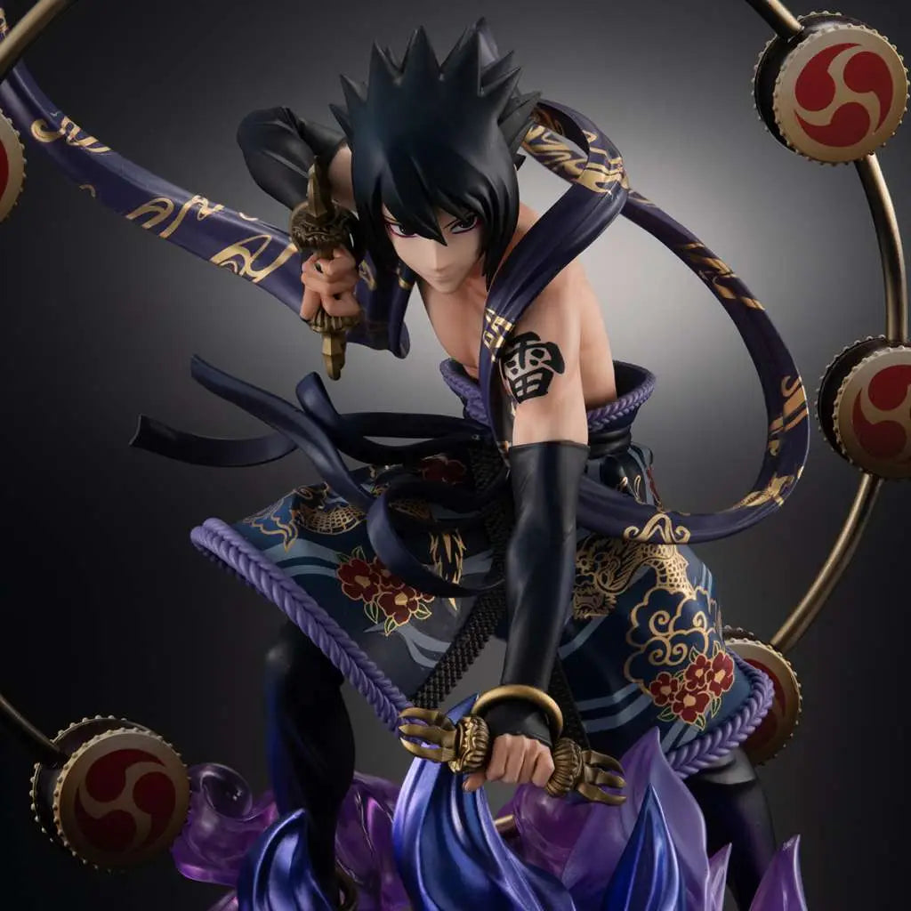 [PREORDINE] Statua Naruto Shippuden Sasuke Thunder God G.E.M. - Megahouse