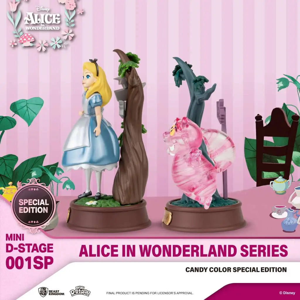 [PREORDINE] Mini D-Stage Alice in Wonderland Candy Color Esclusiva 2-Pack Beast Kingdom