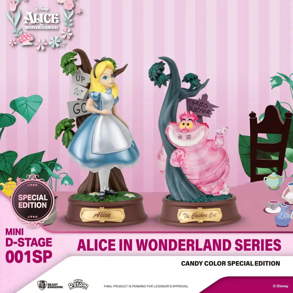 [PREORDINE] Mini D-Stage Alice in Wonderland Candy Color Esclusiva 2-Pack Beast Kingdom