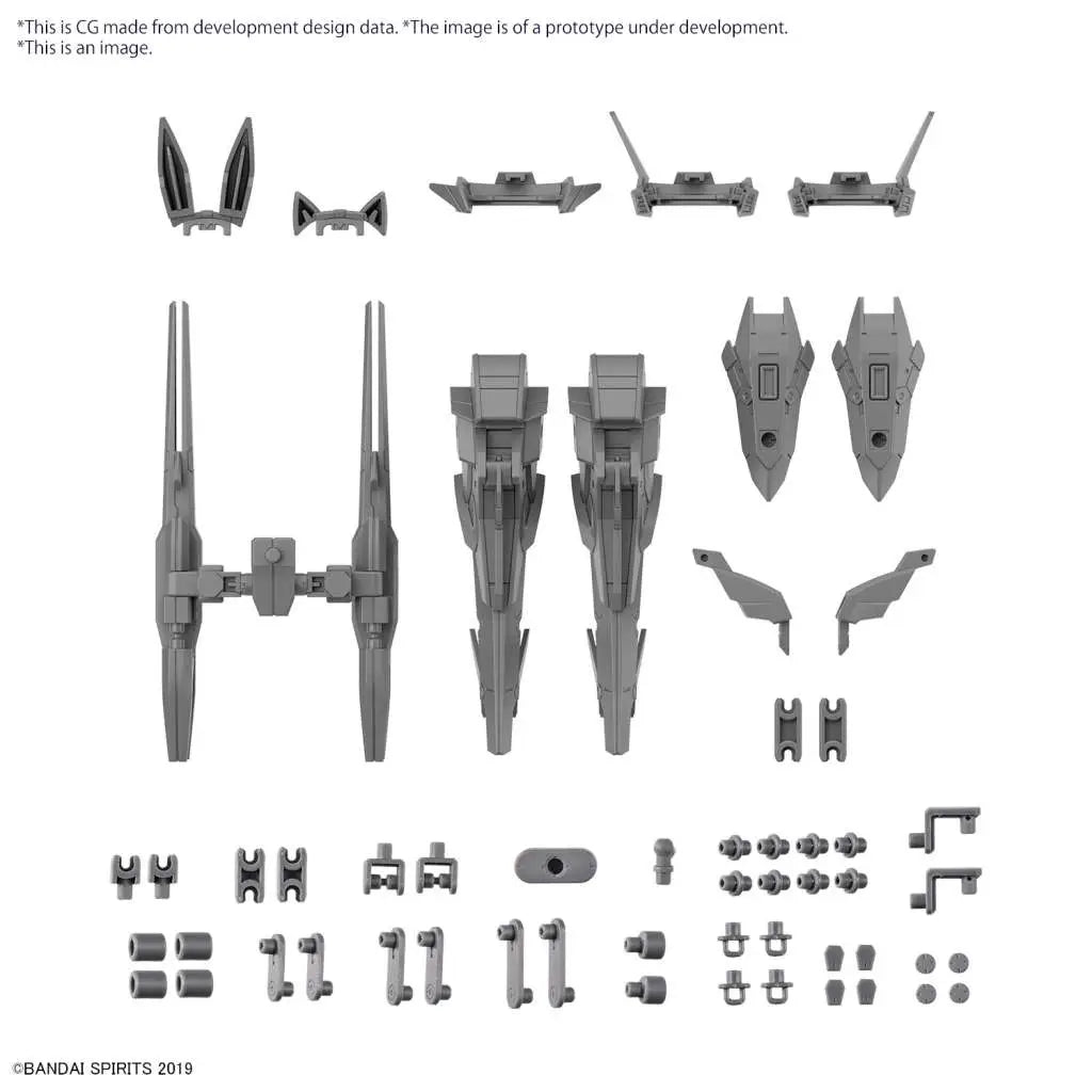 [PREORDINE] 30MM Option Parts Set 13: Leg Booster Unit / Wireless Weapon Pack 1/144