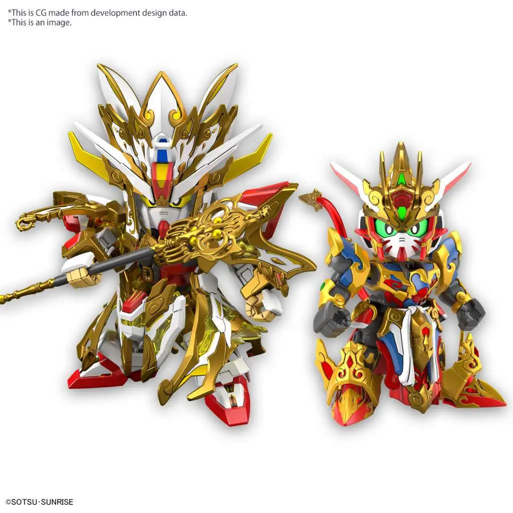 [PREORDINE] SDW HEROES Wukong Impulse & Sanzang Strike Freedom Gundam Set - Model Kit Bandai