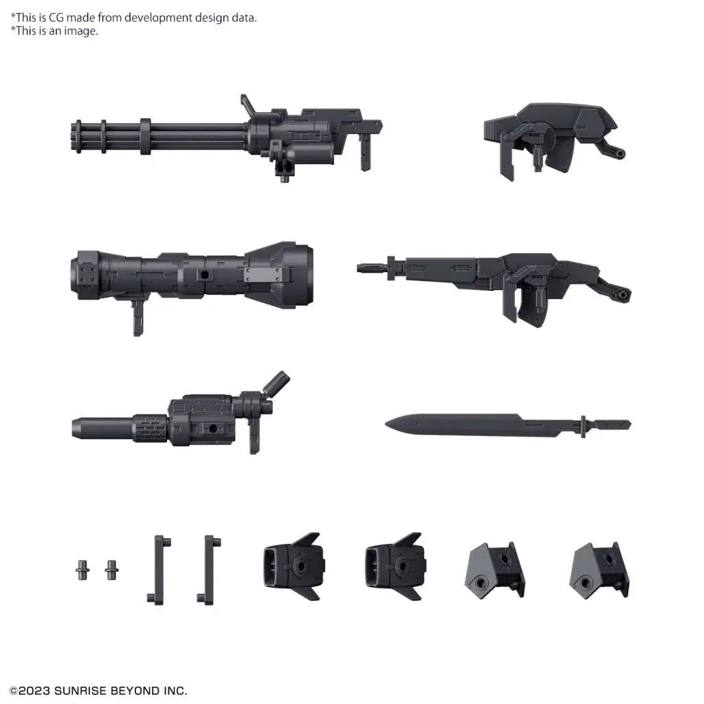 [PREORDINE] HG AMAIM WEAPON SET 7 - Accessori Model Kit Bandai
