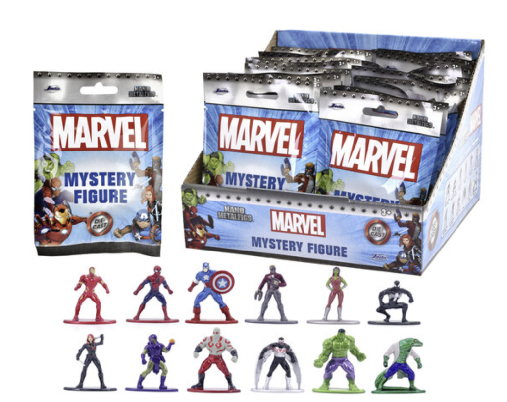 [PREORDER] MARVEL - Display of Blind Nano Figures - 12 Assortment - 24pc