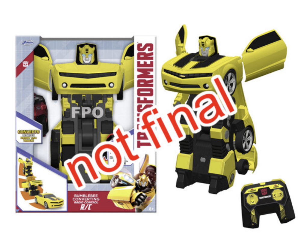 TRANSFORMERS - RC Converting Bumblebee