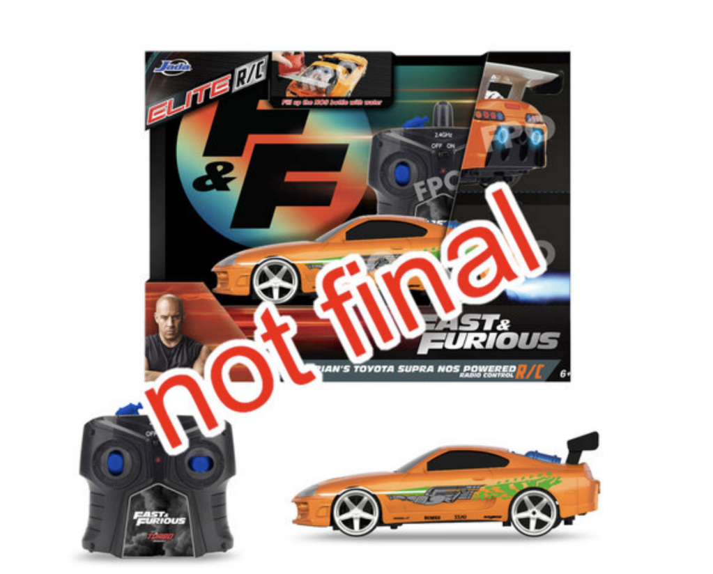 FAST & FURIOUS - 1995 Toyota Supra - RC 1:24