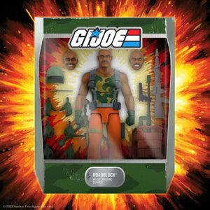 [PREORDINE] G.I. Joe Ultimates W5 Roadblock Action Figure Super7