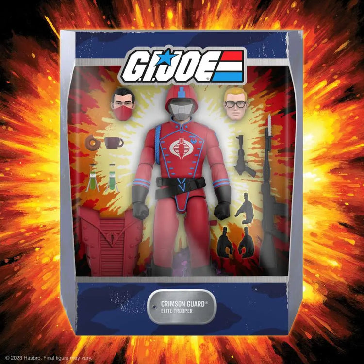 [PREORDINE] G.I. Joe Ultimates W5: Cobra Crimson Guard Action Figure Super7