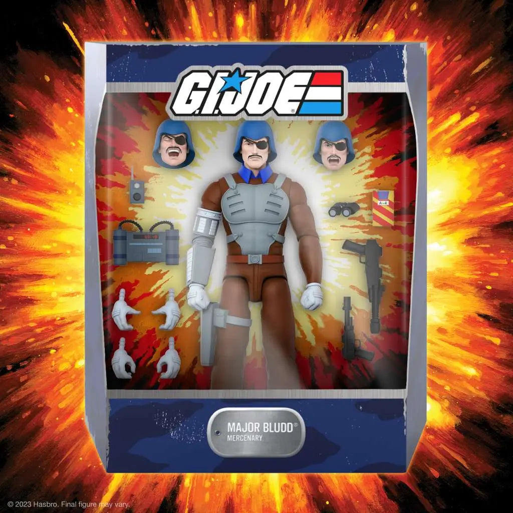 [PREORDINE] G.I. Joe Ultimates W5: Major Bludd Action Figure Super7