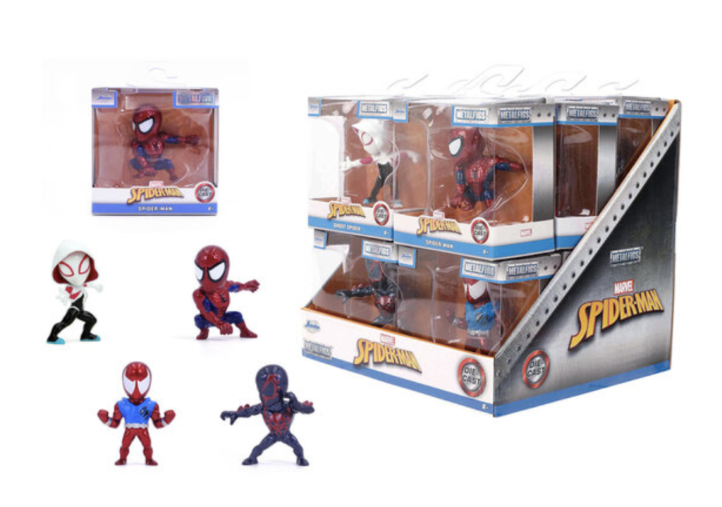[PREORDER] SPIDER-MAN - Display of 2,5" Figures - 4 Modèles - 12pc - Wave 4