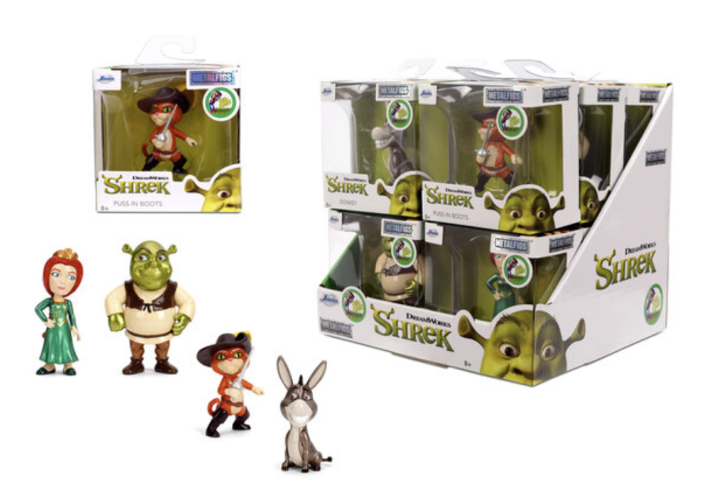 [PREORDER] SHREK - Display of 2,5" Figures - 4 Modèles - 12pc - Wave 1