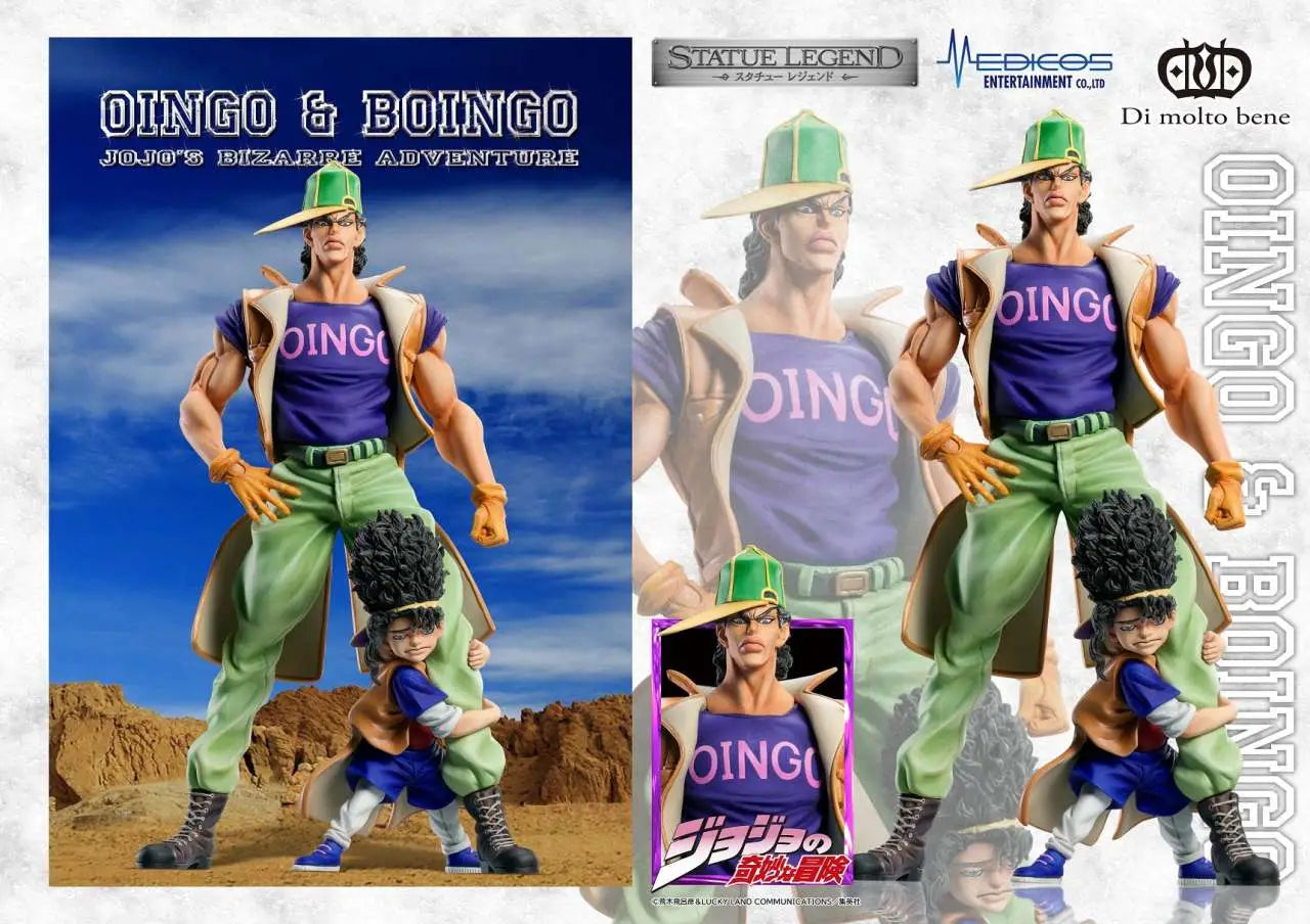 [PREORDINE] JoJo's Bizarre Adventure: Oingo & Boingo Statue Legend