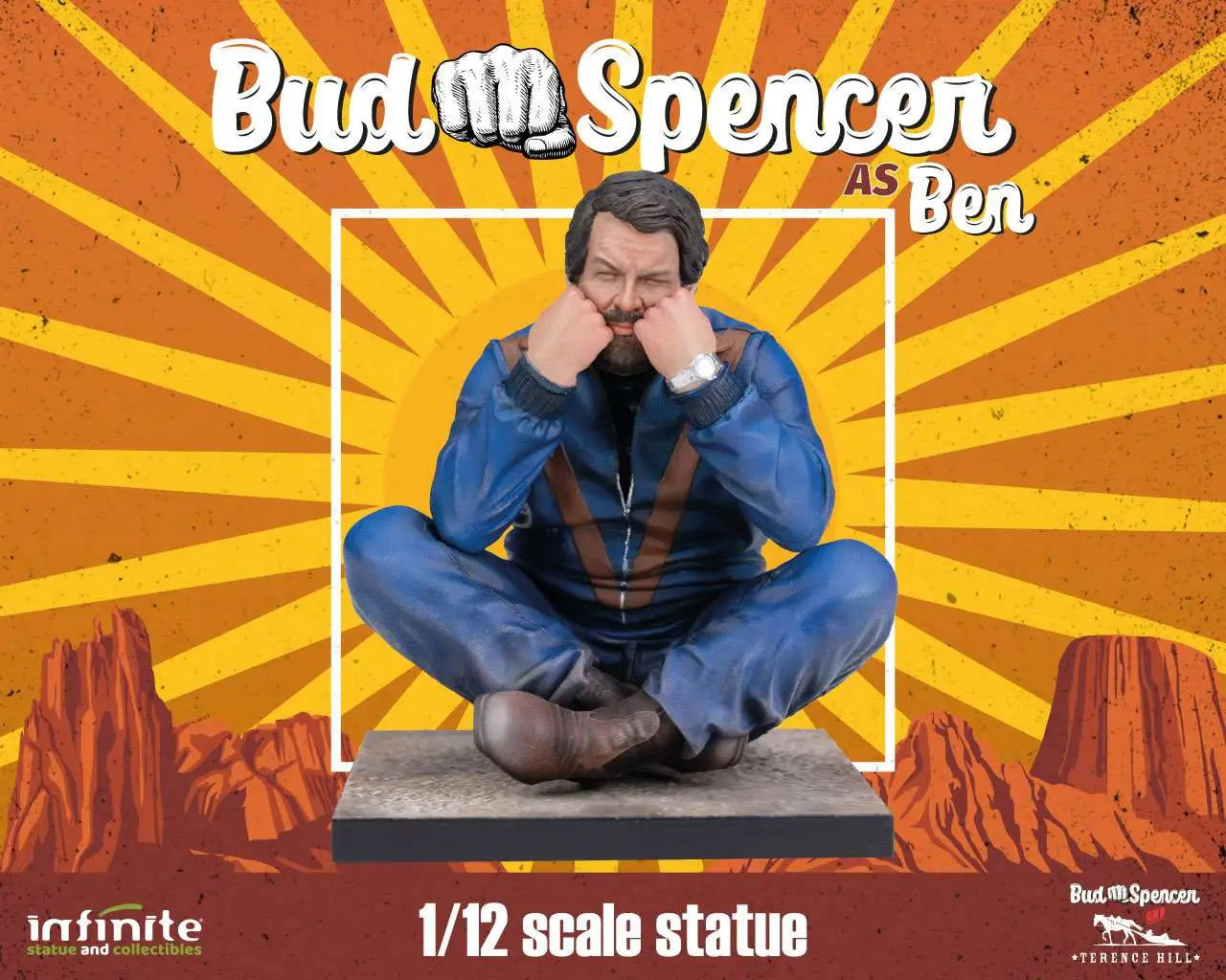 [PREORDINE] Statua Bud Spencer "Ben" 1/12 - Infinite Statue