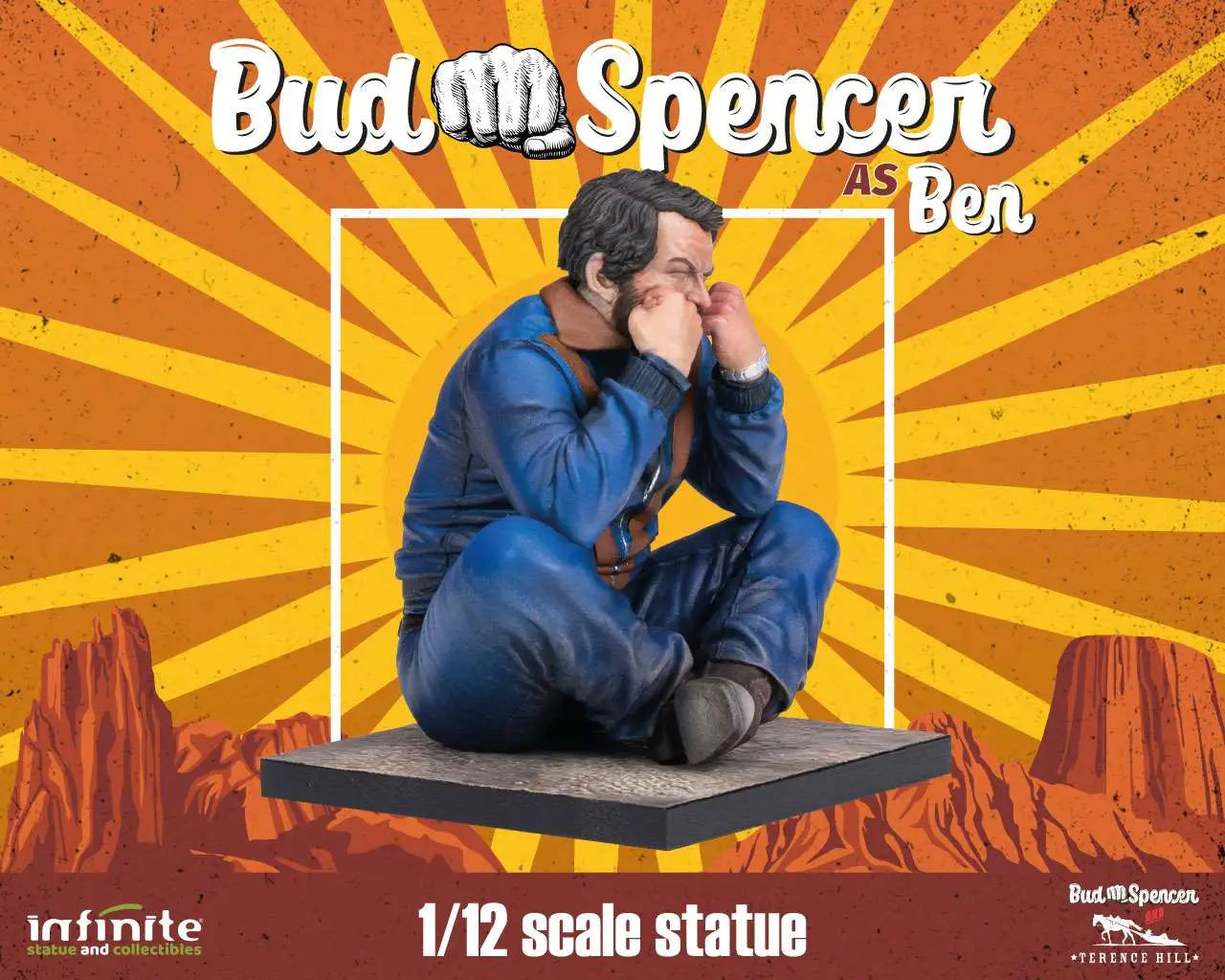 [PREORDINE] Statua Bud Spencer "Ben" 1/12 - Infinite Statue
