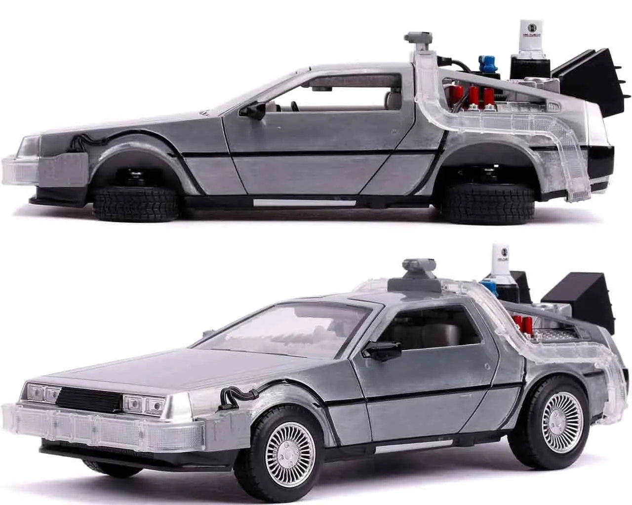 [PREORDINE] Ritorno al Futuro Parte 2 - DeLorean 1982 con Luci LED 1/24 Die-Cast - Jada Toys