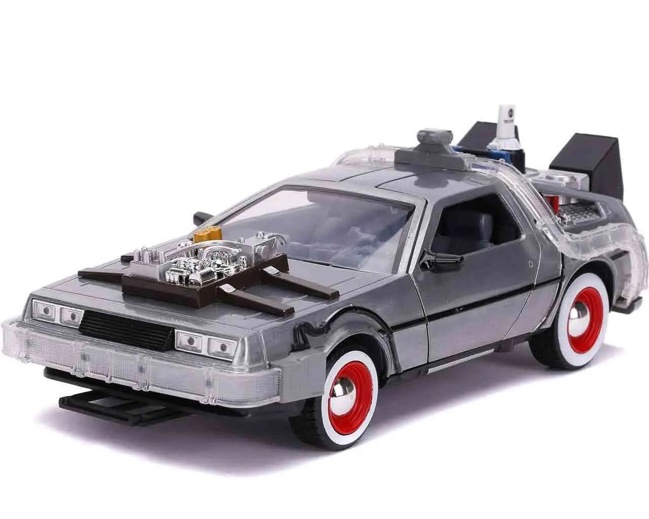 [PREORDINE] Ritorno al Futuro Parte 3 - DeLorean 1982 con Luci LED - Modellino Die-Cast 1:24