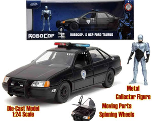 [PREORDINE] Robocop 1986 Ford Taurus & Robocop 1/24 Die-Cast Model