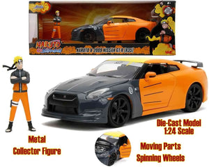 [PREORDINE] Nissan GT-R 2009 & Naruto Shippuden 1/24 Die-Cast Model
