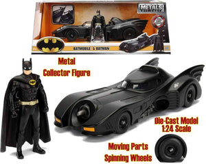[PREORDINE] Batman 1989 Batmobile & Batman - Modellino Die-Cast 1/24 Jada Toys
