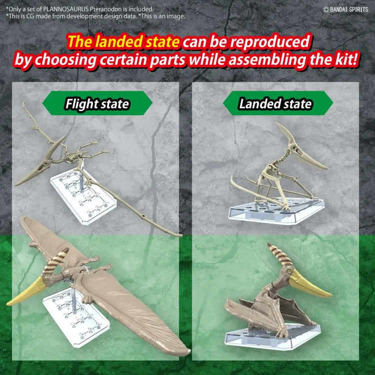 [PREORDINE] PLANNOSAURUS PTERANODON - Model Kit Bandai