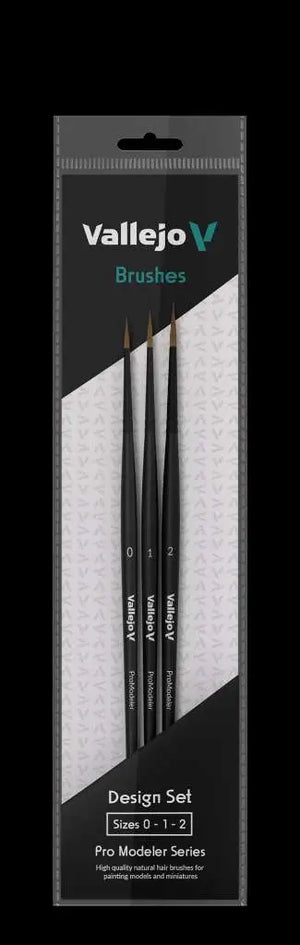 [PREORDINE] Set Pennelli Naturali Vallejo Pro Design B01991