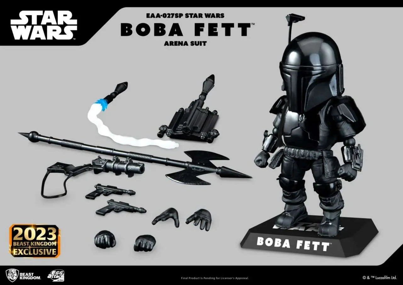 [PREORDINE] Star Wars Boba Fett Arena Suit EAA Action Figure - Beast Kingdom