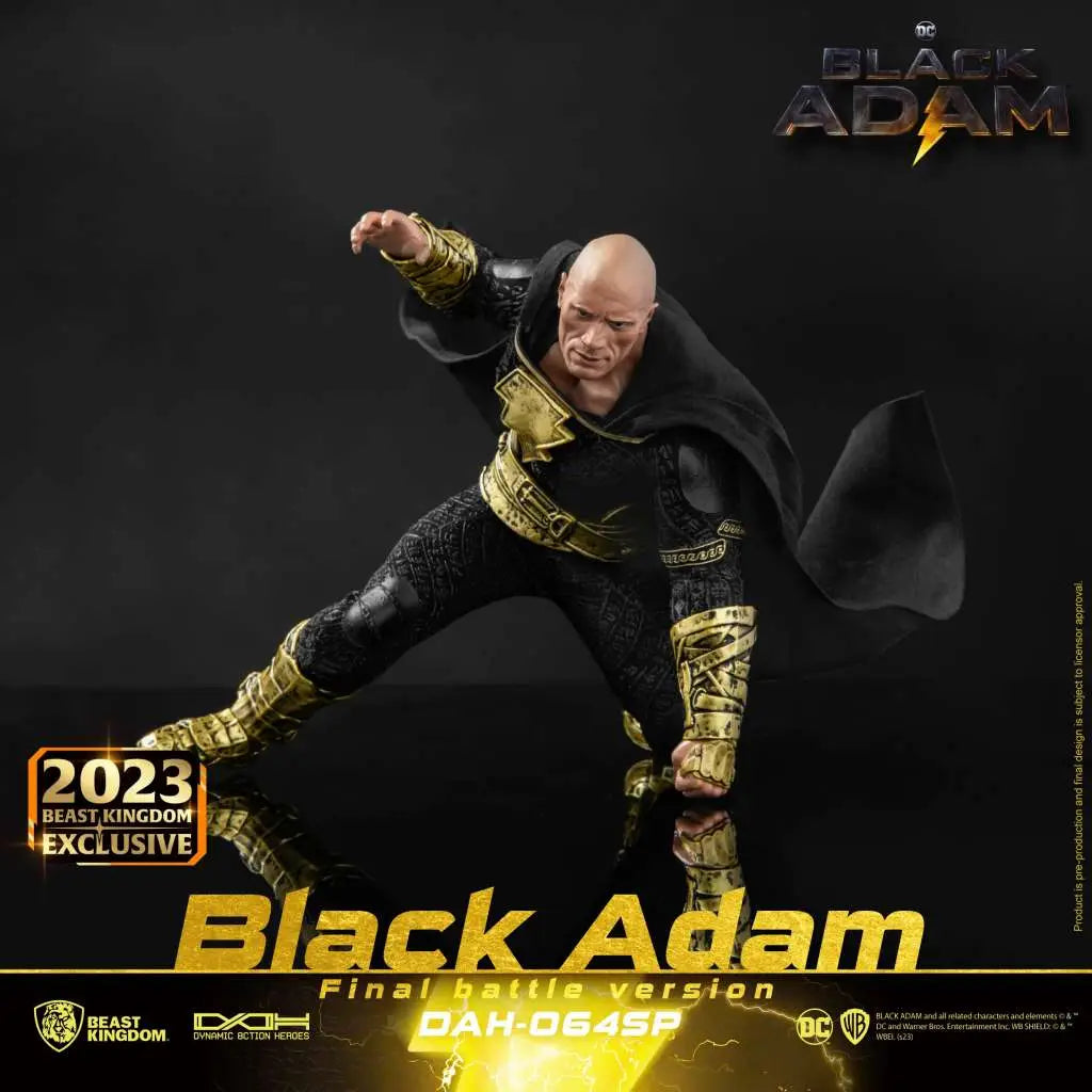 [PREORDINE] Black Adam Final Battle DAH Action Figure Esclusiva